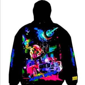 Juice world small cosmic vlone hoodie